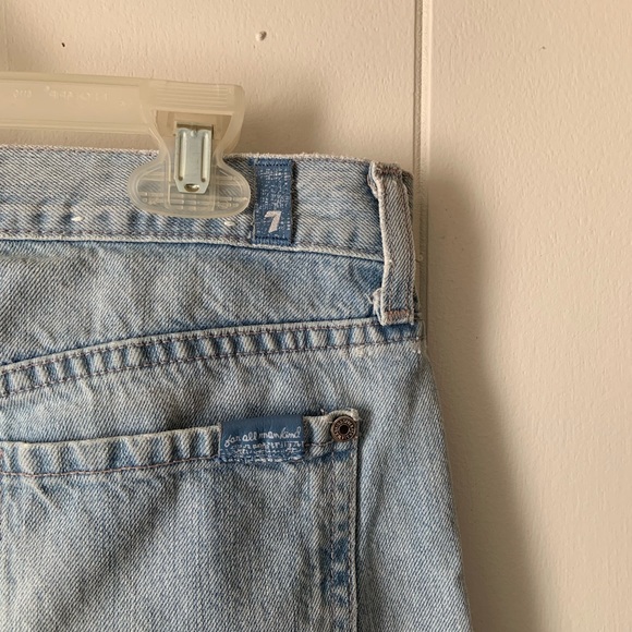 7 FOR ALL MANKIND cropped relaxed skinny jeans - Picture 4 of 8